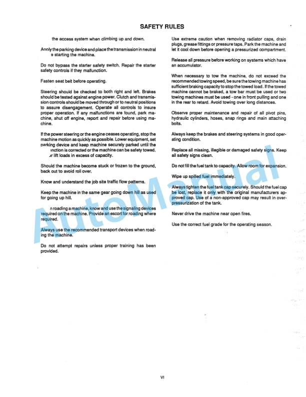 Alternative view of Fiatallis FR120 Wheel Loader Service Manual 73158811