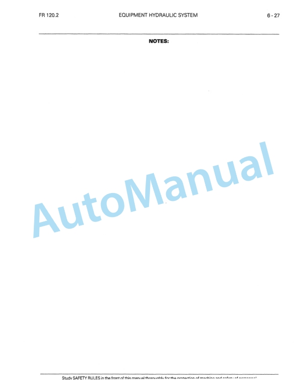 Fiatallis FR120.2 Wheel Loader Service Manual 75314935-5