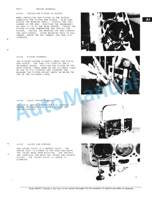 Alternative view of Fiatallis FR15 Wheel Loader Service Manual 73127735