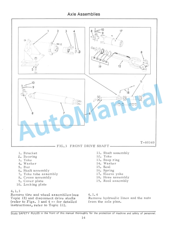 Fiatallis FR20 Wheel Loader Service Manual 73075626-2