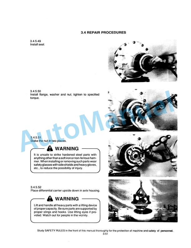 Alternative view of Fiatallis FR220 Wheel Loader Service Manual 60406546
