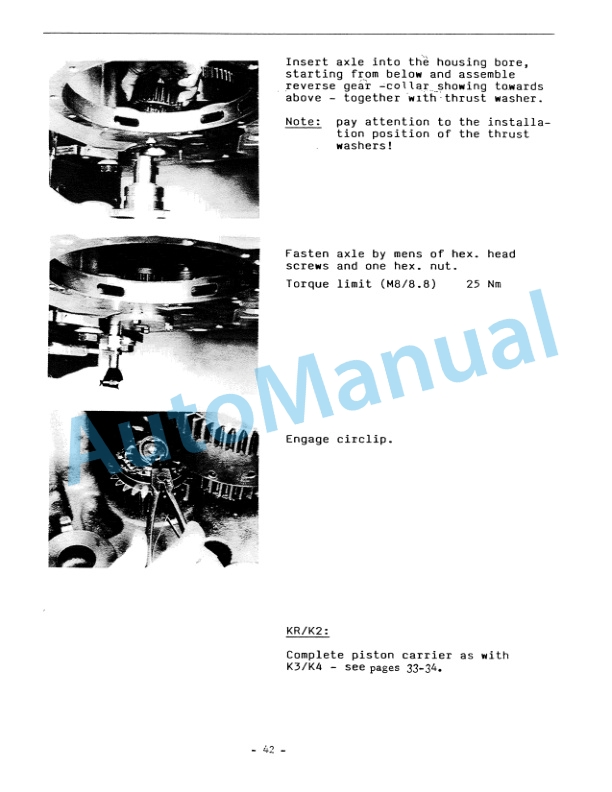 Alternative view of Fiatallis FR7, FR9, FR10, FR12, FR15 Wheel Loader Service Manual 60406384