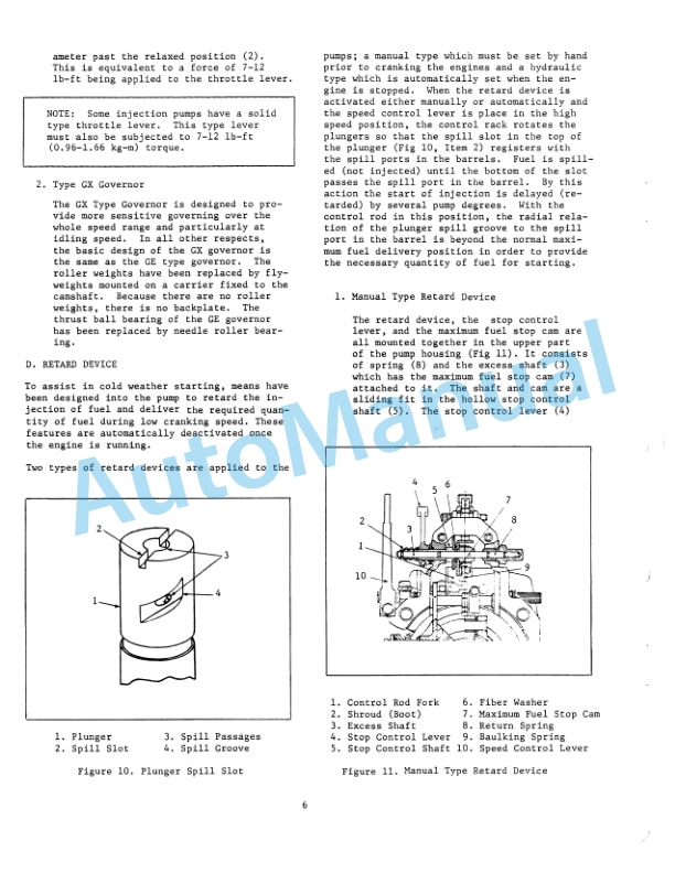 Alternative view of Fiatallis Fuel Injection Pump Service Manual 70685931
