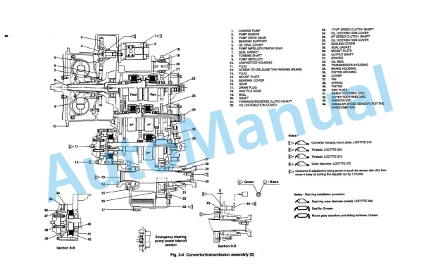 Alternative view of Fiatallis FW90 Wheel Loader Service Manual 60402221