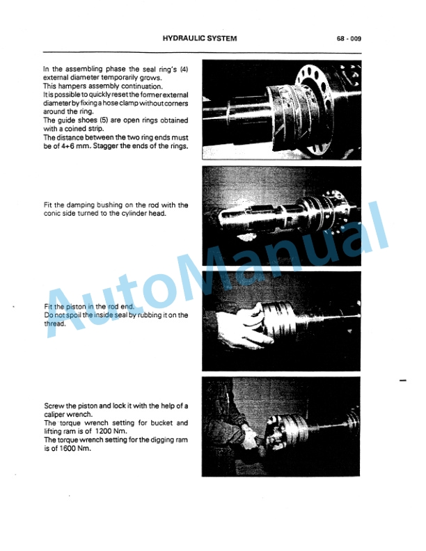 Fiatallis FX300LC Crawler Excavator Service Manual 59825021-5