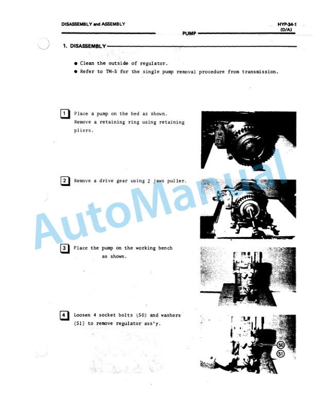 Alternative view of Fiatallis FX310 Service Manual 60406759