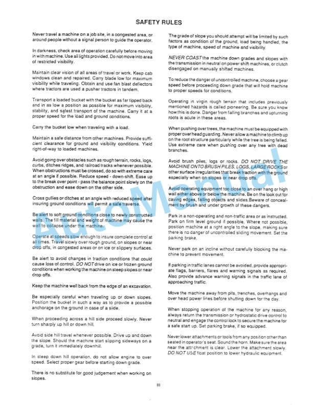 Fiatallis HD6 Crawler Tractor - 6G Crawler Loader Service Manual 70671115-2