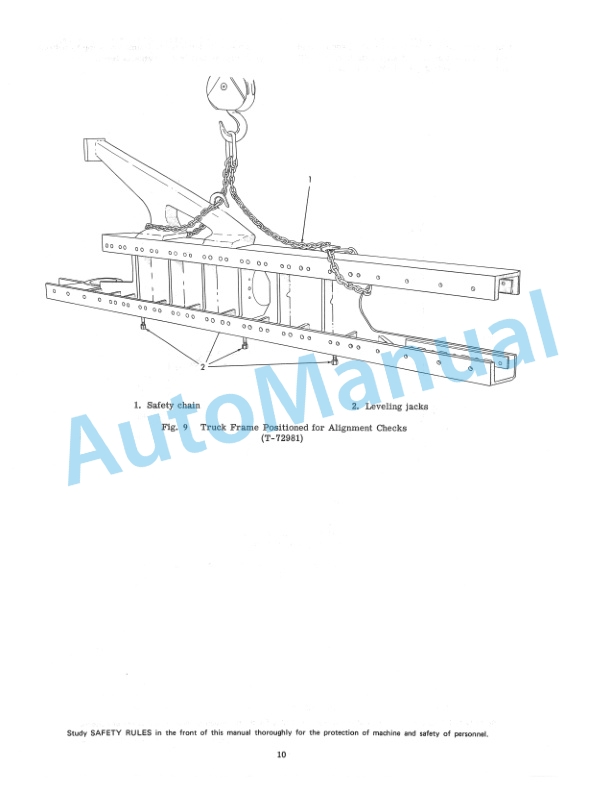 Alternative view of Fiatallis HD6, HD11, HD16, HD21 Crawler Tractor - 6G, 7G, 7GB, 11G, 21G Crawler Loader Service Manual 73121214