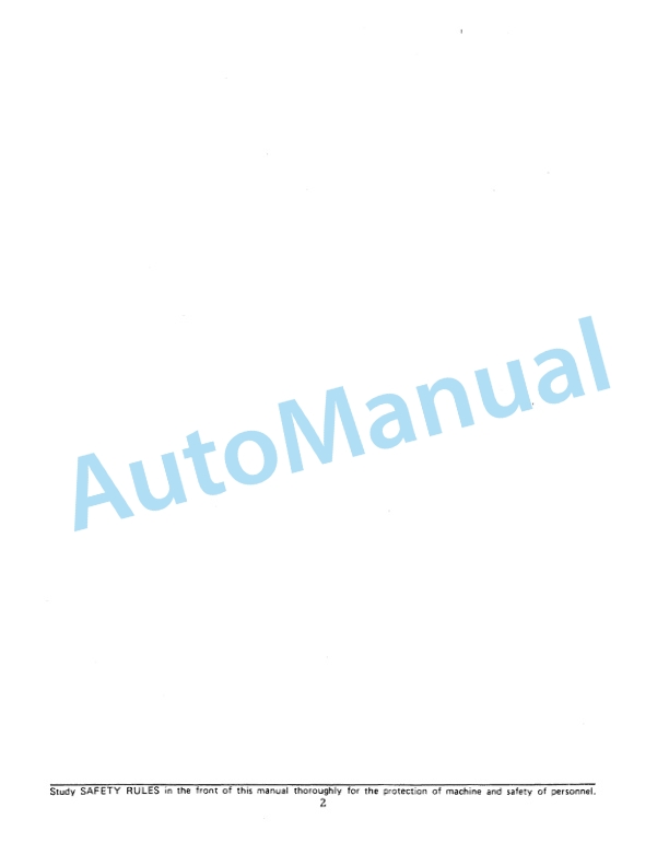 Alternative view of Fiatallis HD6A, HD6B, HD6E, HD6G Crawler Tractor Service Manual 70650432