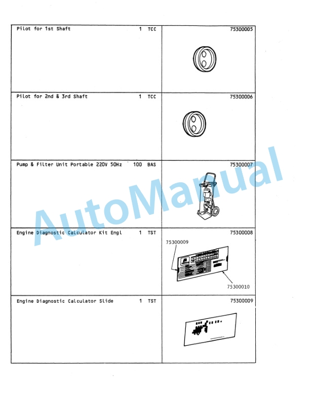Fiatallis Supplement 6 Tool Manual 73128466-4