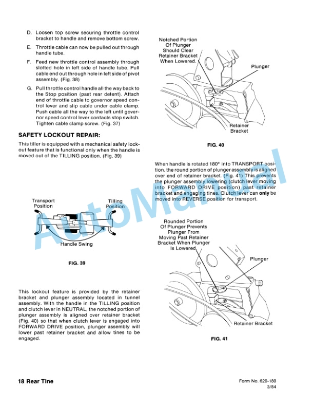 Ford New Holland 09GN-1134 Rear Tine Tiller Repair Manual 40113410 5 Ford New Holland 09GN-1134 Rear Tine Tiller Repair Manual 40113410-5