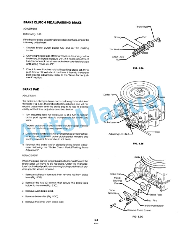 Ford New Holland 09GN2109, 09GN2110 LT 12 Lawn Tractor Operation and Maintenance Manual 42001213 3 Ford New Holland 09GN2109, 09GN2110 LT 12 Lawn Tractor Operation and Maintenance Manual 42001213 - Image 3