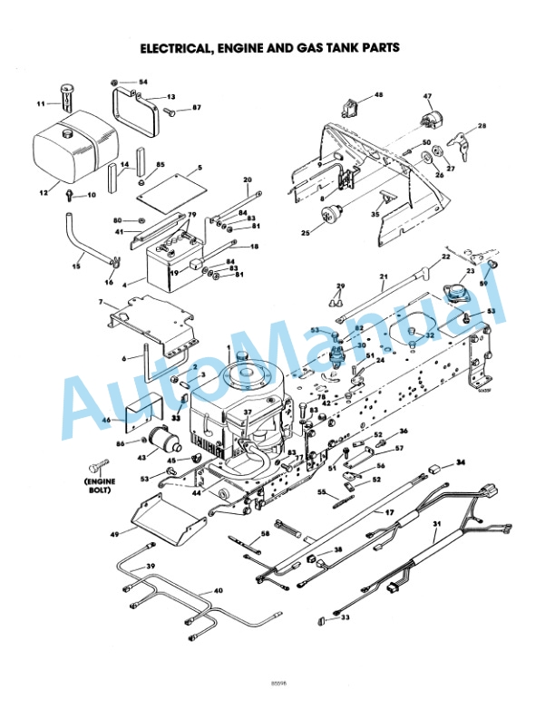 Ford New Holland 09GN2111 LGT 12H Lawn Tractor Operation and Maintenance Manual 42001212 5 Ford New Holland 09GN2111 LGT 12H Lawn Tractor Operation and Maintenance Manual 42001212 - Image 5