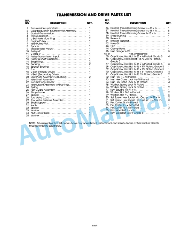 Ford New Holland 09GN2154 YT 16H Yard Tractor Operation and Maintenance Manual 42001613 5 Ford New Holland 09GN2154 YT 16H Yard Tractor Operation and Maintenance Manual 42001613 - Image 5