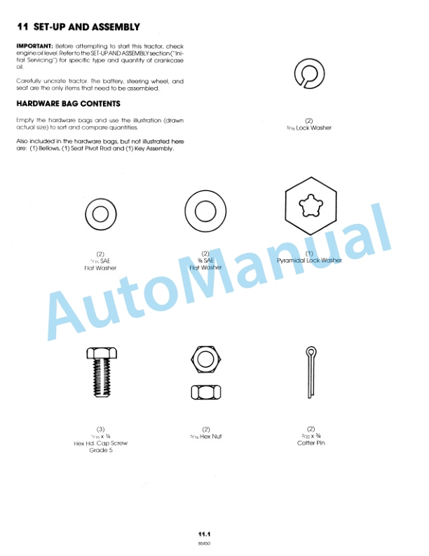 Ford New Holland 09GN2155 YT 12.5 Yard Tractor Operation and Maintenance Manual 42001250 4 Ford New Holland 09GN2155 YT 12.5 Yard Tractor Operation and Maintenance Manual 42001250 - Image 4
