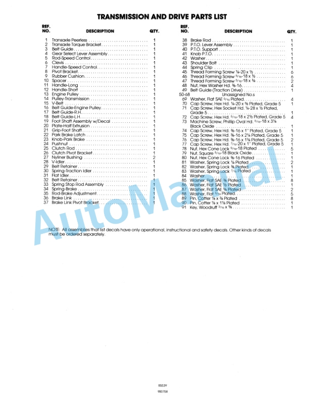 Ford New Holland 09GN2155 YT 12.5 Yard Tractor Operation and Maintenance Manual 42001250 5 Ford New Holland 09GN2155 YT 12.5 Yard Tractor Operation and Maintenance Manual 42001250 - Image 5