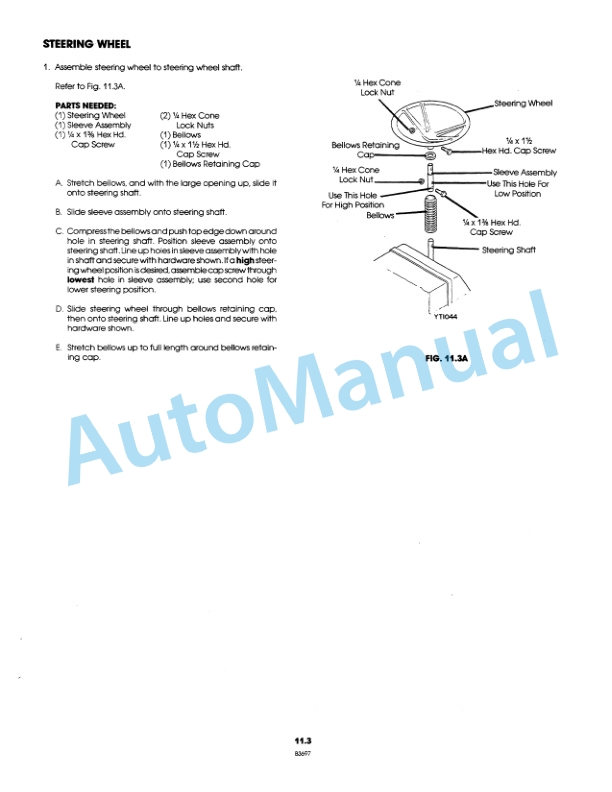 Ford New Holland 09GN2199 YT 16H Yard Tractor Operation and Maintenance Manual 42001611 4 Ford New Holland 09GN2199 YT 16H Yard Tractor Operation and Maintenance Manual 42001611 - Image 4