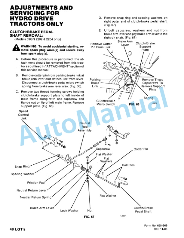 Ford New Holland 09GN2201 - 9801811 Lawn and Garden Tractor Service Manual 40641005 4 Ford New Holland 09GN2201 - 9801811 Lawn and Garden Tractor Service Manual 40641005 - Image 4