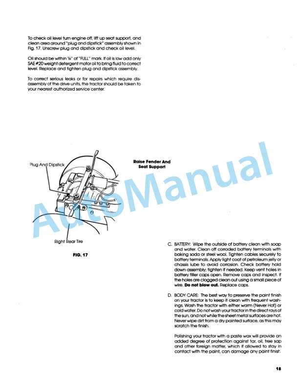 Ford New Holland 09GN2202 LGT 12H Garden Tractor Operation and Maintenance Manual 42001211 3 Ford New Holland 09GN2202 LGT 12H Garden Tractor Operation and Maintenance Manual 42001211 - Image 3