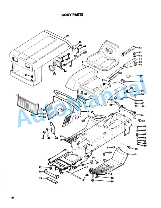 Ford New Holland 09GN2202 LGT 12H Garden Tractor Operation and Maintenance Manual 42001211 4 Ford New Holland 09GN2202 LGT 12H Garden Tractor Operation and Maintenance Manual 42001211 - Image 4