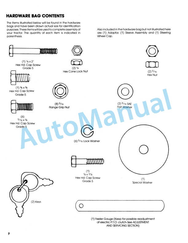 Alternative view of Ford New Holland 09GN2203 LGT 17 Garden Tractor Operation and Maintenance Manual 42001710