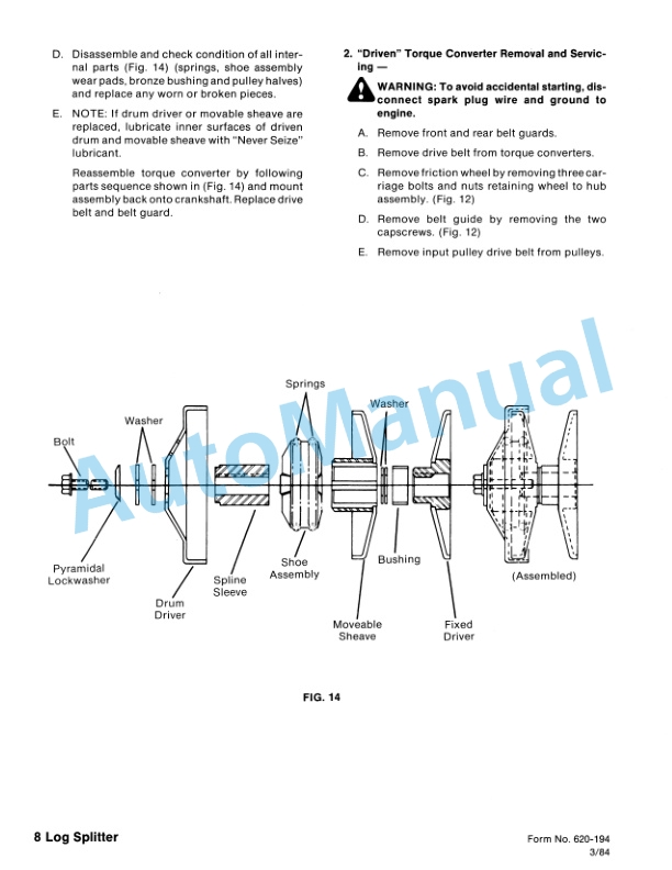 Ford New Holland 09GN5700, 09GN5701, 09GN5700A, 09GN5701A Log Splitter Repair Manual 40570040 3 Ford New Holland 09GN5700, 09GN5701, 09GN5700A, 09GN5701A Log Splitter Repair Manual 40570040-3