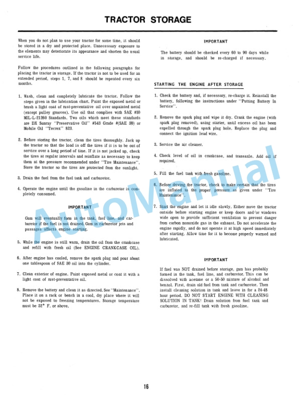 Ford New Holland 100, 120 Series Lawn and Garden Tractor Operation and Maintenance Manual 42010021 5 Ford New Holland 100, 120 Series Lawn and Garden Tractor Operation and Maintenance Manual 42010021-5