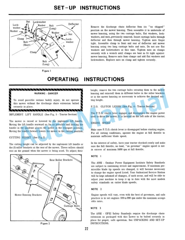 Ford New Holland 100 Series Lawn Tractor Operation and Maintenance Manual 42010010 5 Ford New Holland 100 Series Lawn Tractor Operation and Maintenance Manual 42010010 - Image 5
