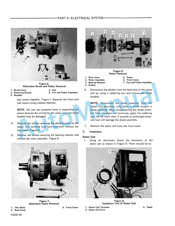 Ford New Holland 1000, 1600 Tractor Service Manual 40100020 3 Ford New Holland 1000, 1600 Tractor Service Manual 40100020-3