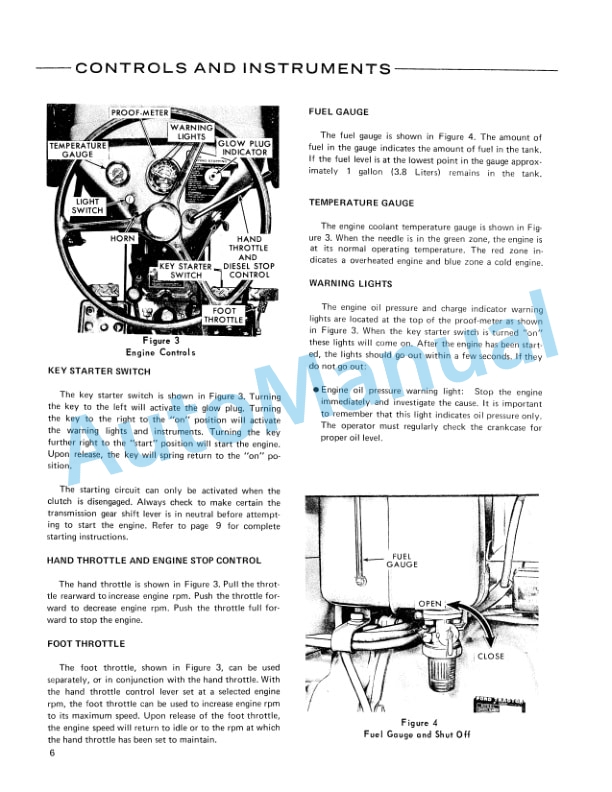 Ford New Holland 1000 Tractor Operation and Maintenance Manual 42100001 2 Ford New Holland 1000 Tractor Operation and Maintenance Manual 42100001-2