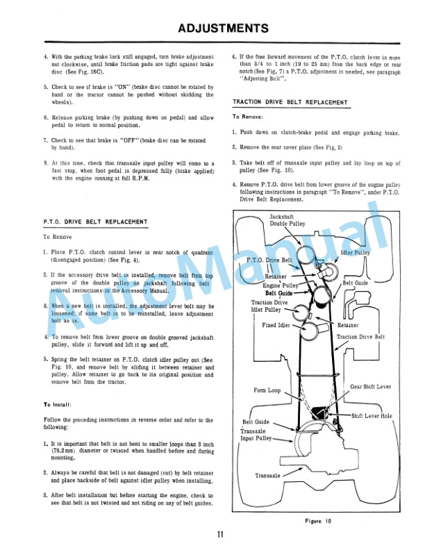 Ford New Holland 110 Series Lawn Tractor Operation and Maintenance Manual 42011010 3 Ford New Holland 110 Series Lawn Tractor Operation and Maintenance Manual 42011010 - Image 3