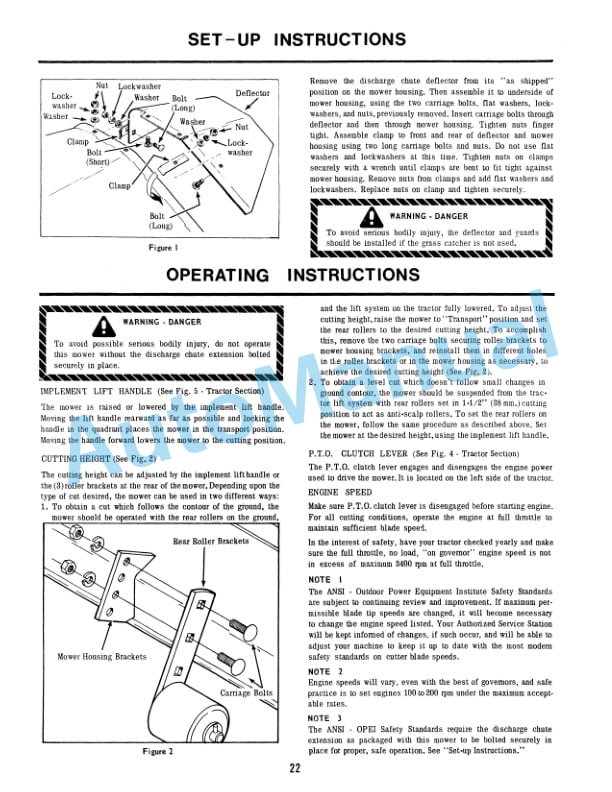 Ford New Holland 110 Series Lawn Tractor Operation and Maintenance Manual 42011010 5 Ford New Holland 110 Series Lawn Tractor Operation and Maintenance Manual 42011010 - Image 5