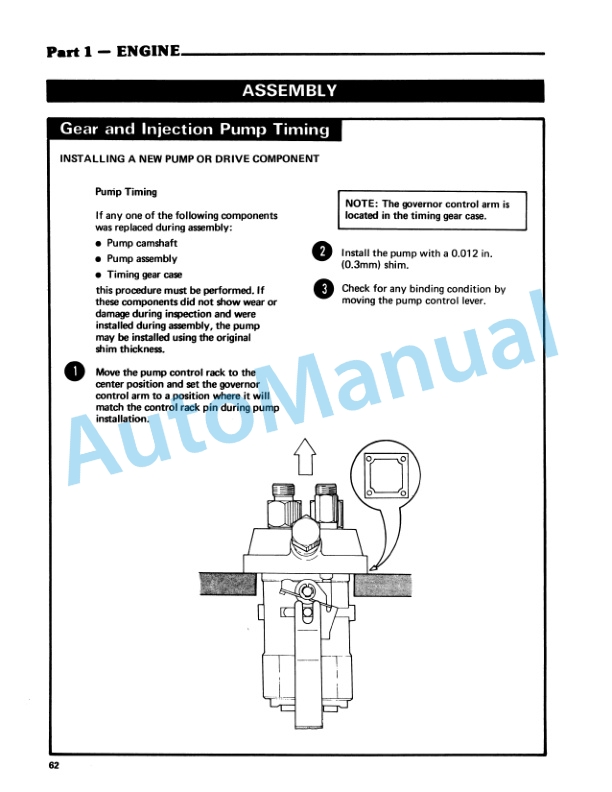 Alternative view of Ford New Holland 1100 Tractor Service Manual 40110010