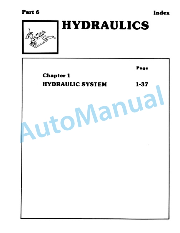 Ford New Holland 1100 Tractor Service Manual 40110010 5 Ford New Holland 1100 Tractor Service Manual 40110010 - Image 5