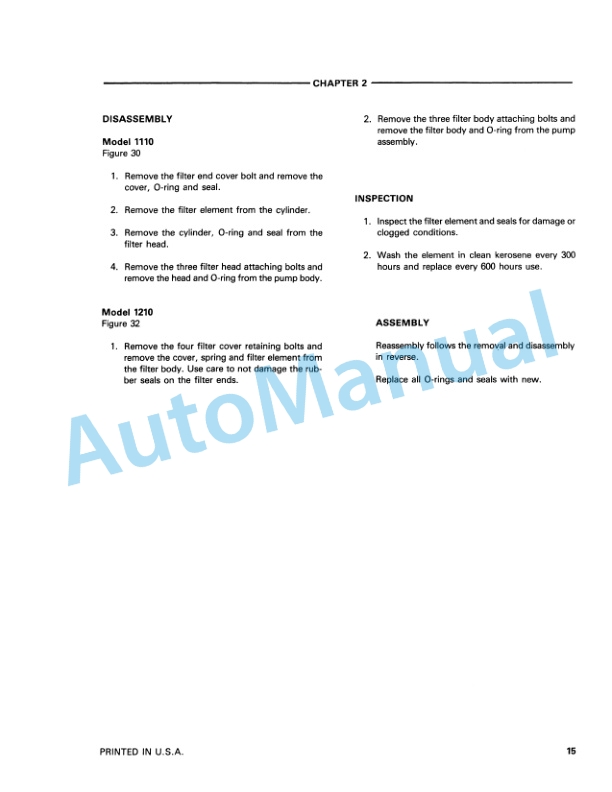 Ford New Holland 1110, 1210 Tractor Service Manual 42111020 5 Ford New Holland 1110, 1210 Tractor Service Manual 42111020 - Image 5
