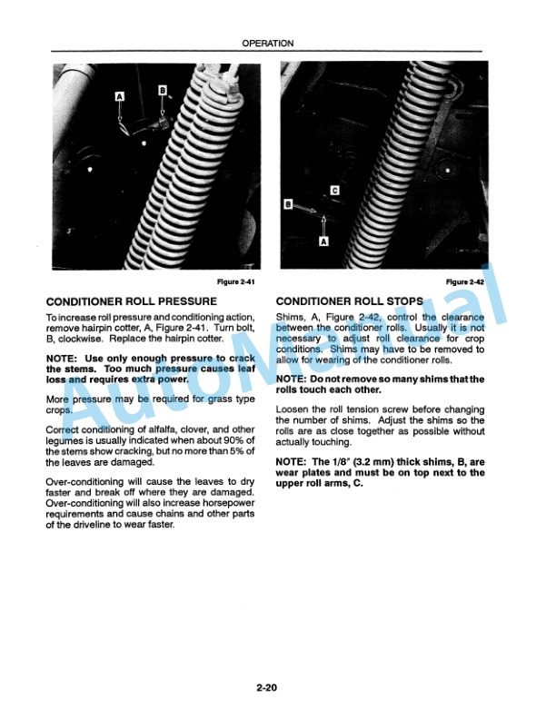 Ford New Holland 1116BF Adapter Frame, 1116H Auger Header Operation and Maintenance Manual 42111620 3 Ford New Holland 1116BF Adapter Frame, 1116H Auger Header Operation and Maintenance Manual 42111620 - Image 3