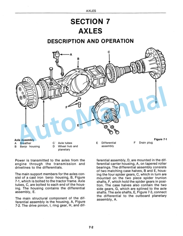 Ford New Holland 1156 Tractor Service Manual 40115610 4 Ford New Holland 1156 Tractor Service Manual 40115610 - Image 4