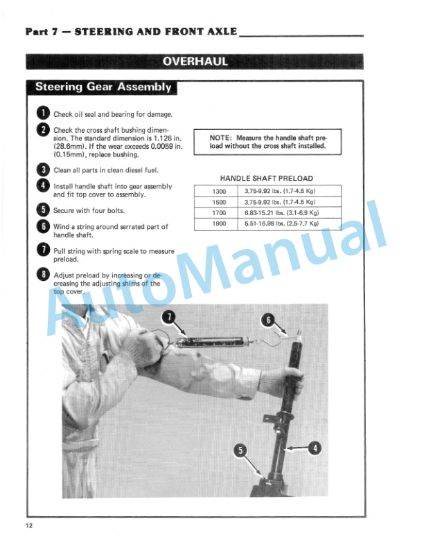 Ford New Holland 1200, 1300, 1500, 1700, 1900 Tractor Service Manual 40130040B 5 Ford New Holland 1200, 1300, 1500, 1700, 1900 Tractor Service Manual 40130040B-5