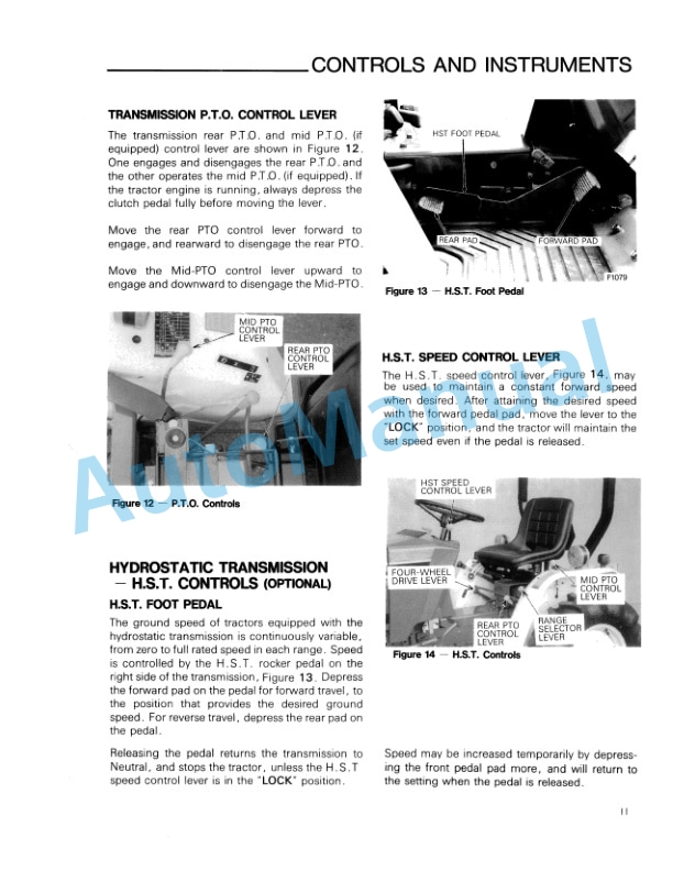 Ford New Holland 1215 Tractor Operation and Maintenance Manual 42121510 2 Ford New Holland 1215 Tractor Operation and Maintenance Manual 42121510-2