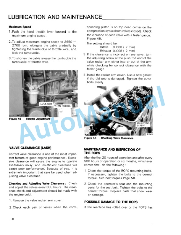 Ford New Holland 1215 Tractor Operation and Maintenance Manual 42121510 4 Ford New Holland 1215 Tractor Operation and Maintenance Manual 42121510-4