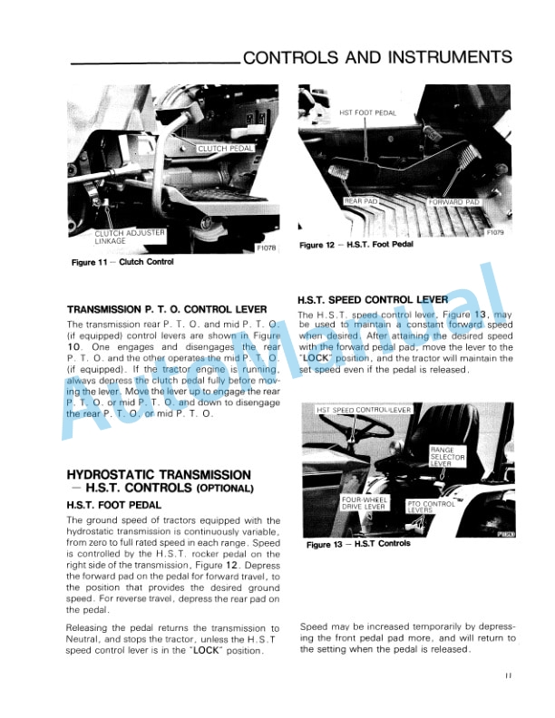 Ford New Holland 1220 Tractor Operation and Maintenance Manual 42122010 2 Ford New Holland 1220 Tractor Operation and Maintenance Manual 42122010-2