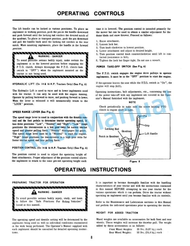 Ford New Holland 125, 145, 165 Series Lawn and Garden Tractor Operation and Maintenance Manual 42012530 3 Ford New Holland 125, 145, 165 Series Lawn and Garden Tractor Operation and Maintenance Manual 42012530-3