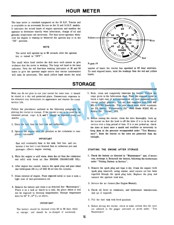 Ford New Holland 125, 145, 165 Series Lawn and Garden Tractor Operation and Maintenance Manual 42012530 5 Ford New Holland 125, 145, 165 Series Lawn and Garden Tractor Operation and Maintenance Manual 42012530-5