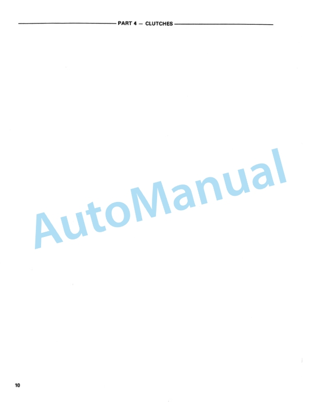 Ford New Holland 1310, 1510, 1710 Tractor Repair Manual 40131020 3 Ford New Holland 1310, 1510, 1710 Tractor Repair Manual 40131020-3