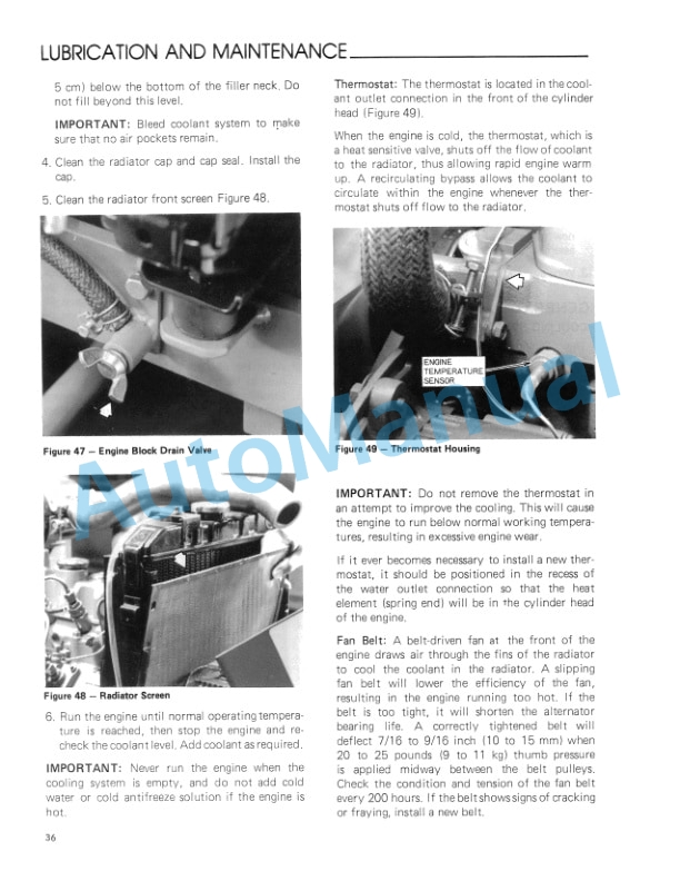 Ford New Holland 1310 Tractor Operation and Maintenance Manual 42131010 4 Ford New Holland 1310 Tractor Operation and Maintenance Manual 42131010-4