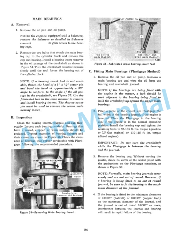 Ford New Holland 134, 172 4-Cylinder Gasoline And Diesel Engine Service Manual 40540160 2 Ford New Holland 134, 172 4-Cylinder Gasoline And Diesel Engine Service Manual 40540160-2