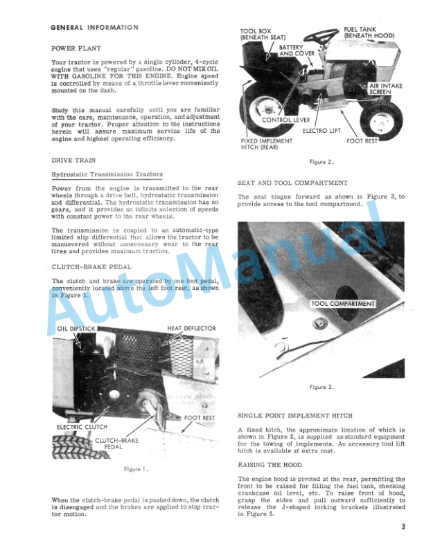 Ford New Holland 140 Series Lawn and Garden Tractor Operation and Maintenance Manual 42014010 2 Ford New Holland 140 Series Lawn and Garden Tractor Operation and Maintenance Manual 42014010-2