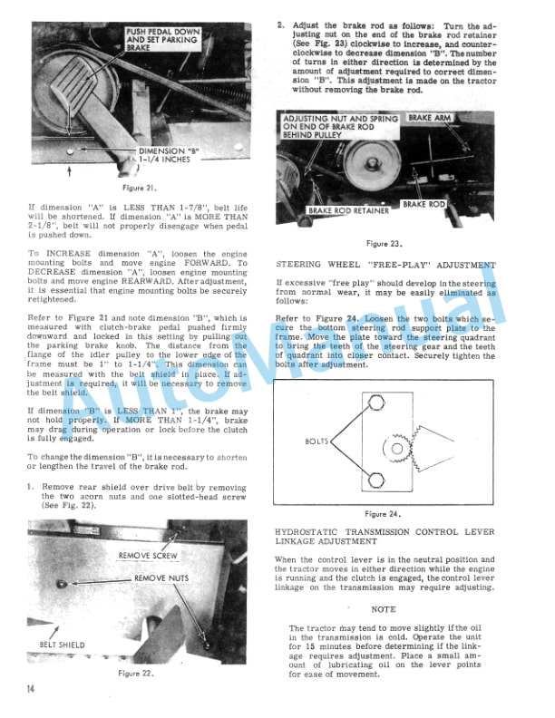 Ford New Holland 140 Series Lawn and Garden Tractor Operation and Maintenance Manual 42014010 4 Ford New Holland 140 Series Lawn and Garden Tractor Operation and Maintenance Manual 42014010-4