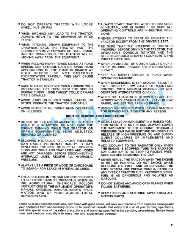 Alternative view of Ford New Holland 150 Tractor Operation and Maintenance Manual 42015011