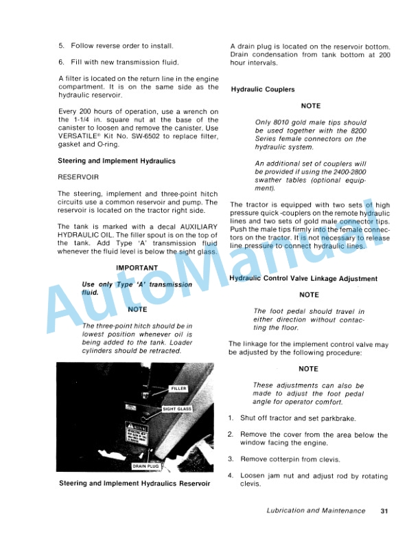 Ford New Holland 150 Tractor Operation and Maintenance Manual 42015013 4 Ford New Holland 150 Tractor Operation and Maintenance Manual 42015013-4